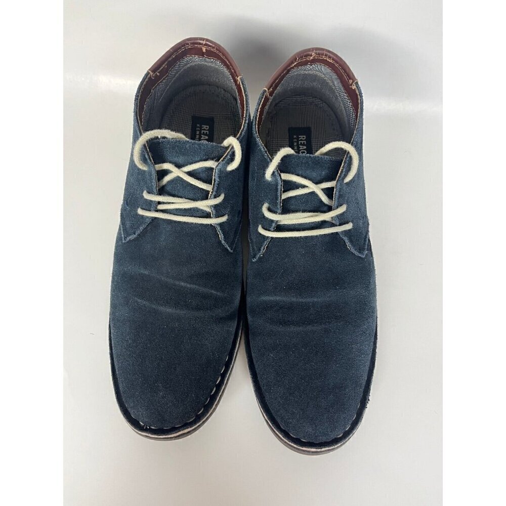 Kenneth Cole Shoes boots Mens 8.5 M Blue Suede Desert Sun Chukkas Hipster - Picture 6 of 16